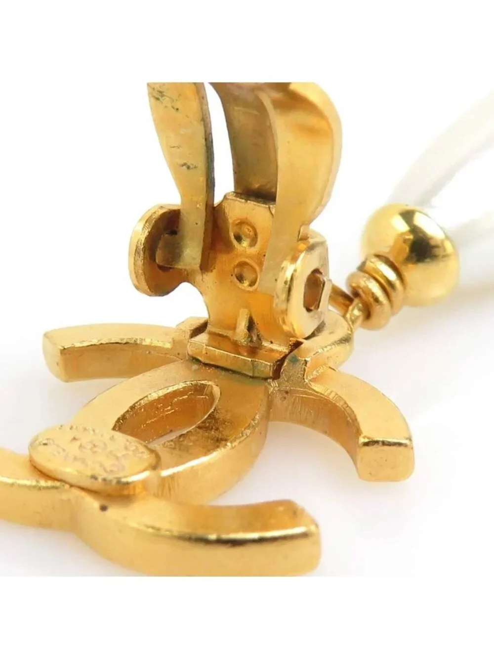 Chanel Earrings CC Logo